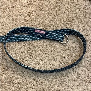 Vineyard Vines Teal and Black Men’s Belt